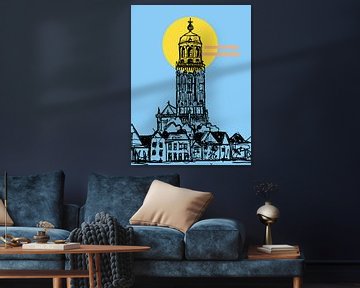 Deventer Tower by Janet Edens