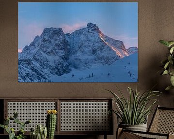 Lechtal Alps in the last light by Denis Feiner