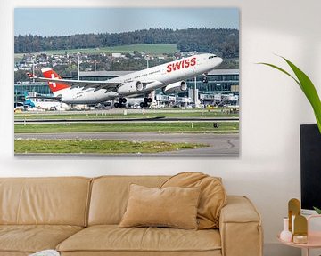 Airbus A330 van Swiss. van Jaap van den Berg