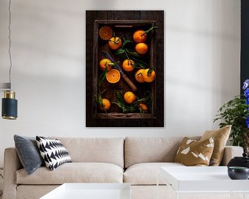 Box of tangerines by Sylvia Fransen