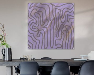 Purple forest