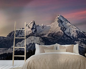 Watzmann at sunrise by Dieter Meyrl