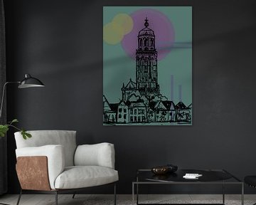 Deventer Tower by Janet Edens