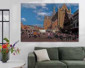 Haarlem Grote Markt. van Brian Morgan