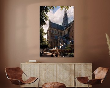 Haarlem the Great Bavo Church by Brian Morgan