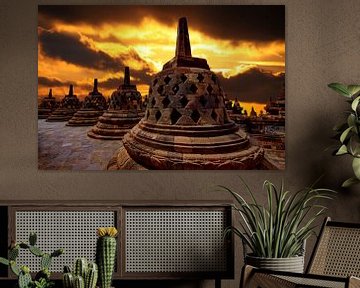 Borobudur von Henk Langerak