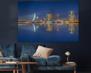 Skyline Rotterdam van Patrick Oosterman