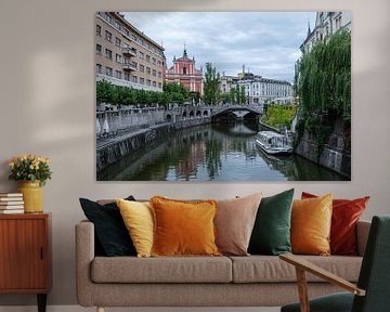 Canals of Ljubljana by Melvin Fotografie
