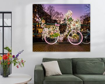 Le pouvoir des fleurs à Amsterdam sur Ruurd Dankloff