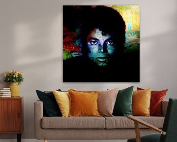 Michael Jackson Abstract Modern Portret