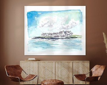 Port Charlotte Islay Schottland Innere Hebriden Landschaft