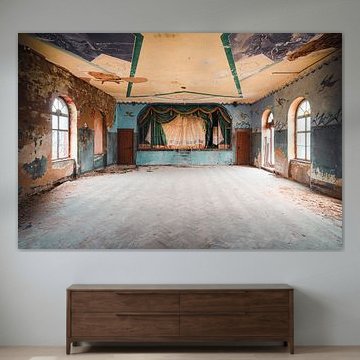 Abandoned Theater in Decay.