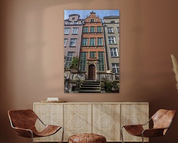Herrenhaus in der Altstadt von Gdansk, Polen