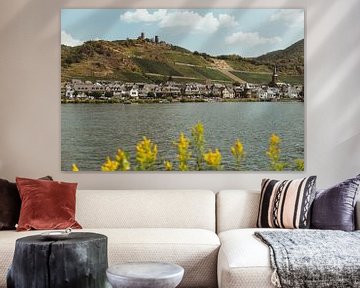 Duits dorp langs de Rijn | Reisfotografie fine art foto print | Duitsland, Europa van Sanne Dost