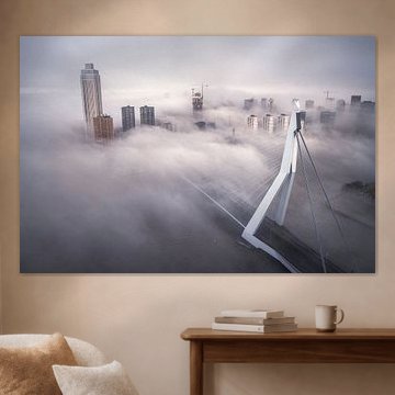 Rotterdam in the fog by Jeroen van Dam