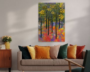 colortrees van Herman Troost Artwork