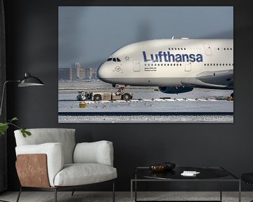 Airbus A380 "Frankfurt am Main" van Lufthansa. van Jaap van den Berg