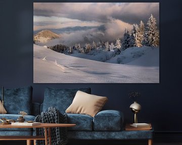 Winterweer op de top van Anselm Ziegler Photography