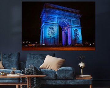 Arc de Triomphe, Paris. by Bart van der Heijden