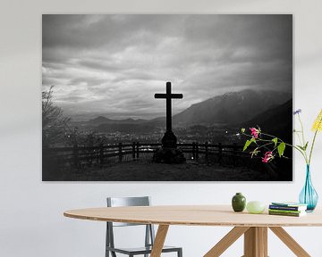 Kreuz auf dem Berg von Iritxu Photography