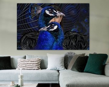 Miss Peacock van Gisela - Art for you