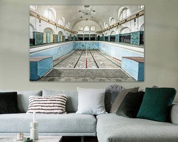 Verlaten overdekt zwembad van Tilo Grellmann | Photography