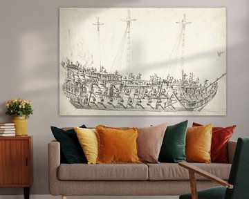 Kriegsschiff, 1622 - 1707