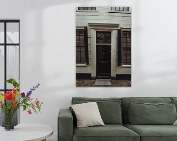 Die Eingangstür eines alten Hauses in Haarlem | Fine Art Photo Print | Niederlande, Europa von Sanne Dost