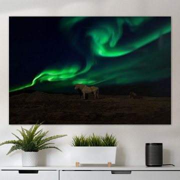 Aurora Borealis op IJsland, Noorderlicht