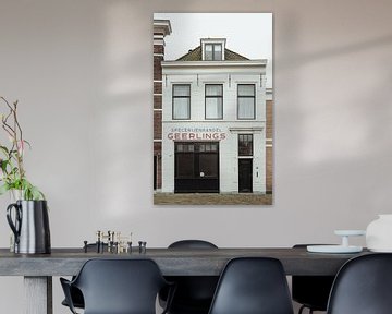 Gewürzhandel Geerlings Spaarne, Haarlem | Fine Art Photo Print | Niederlande, Europa von Sanne Dost