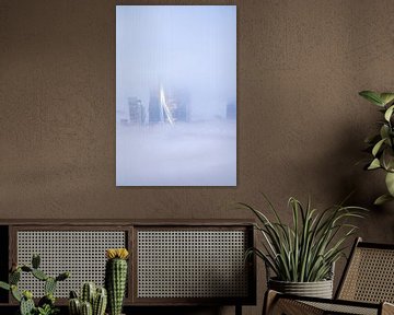 Rotterdam in de mist van Deborah Valerie