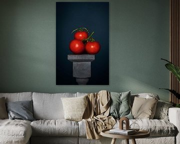 Still life with tomato by Muriël Mulder Fotografie