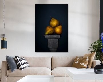 Still life with pears by Muriël Mulder Fotografie