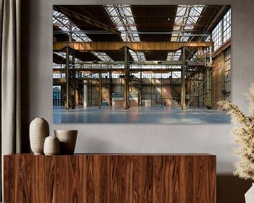 Industrial warehouse - work railway hall utrecht by Rob van Esch