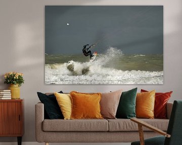 Kitesurfer sur Irina Landman