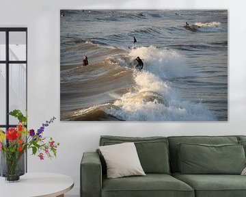 Surfers sur Liesbeth Vogelzang