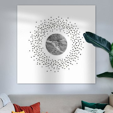 Stony Black and White