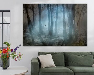 Mystic forest van Birgitte Bergman