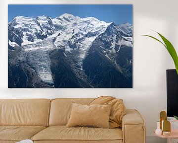 Mont Blanc massief van Menno Boermans