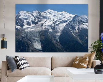 Mont Blanc massief van Menno Boermans