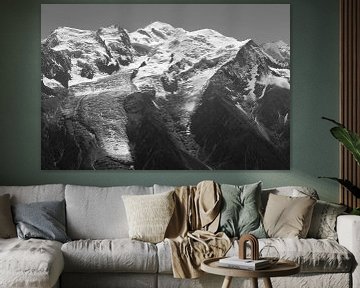 Mont Blanc range by Menno Boermans