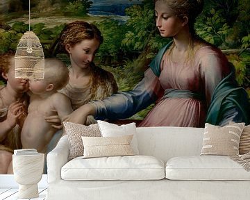 Jungfrau und Kind mit Johannes dem Täufer und Maria Magdalena, Parmigianino