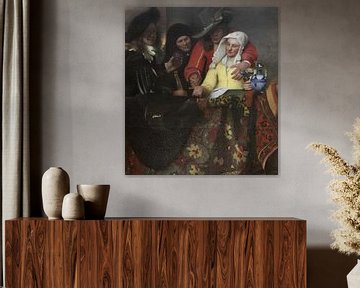 De Procuress, Johannes Vermeer