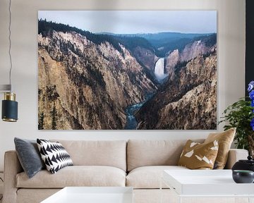 Grand Canyon du Yellowstone sur Jan-Thijs Menger