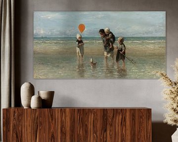 Children of the Sea, Joseph Israel with balloon by Digital Art Studio