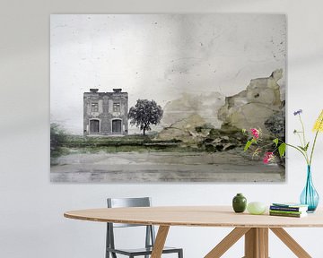 PORTUGAL WALL LANDSCAPE 01 by Aad Holkamp