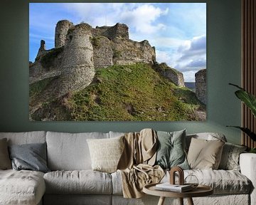 Kasteelruïnes, Arques-la-Bataille, Frankrijk van Imladris Images