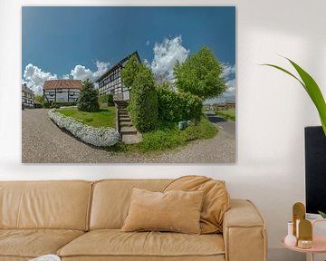 Traditional half-timbered house, Terpoorten - Epen, Limburg by Rene van der Meer