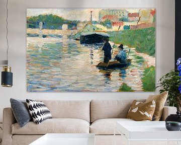 Seine (vers 1882-1883) de Georges Seurat. sur Studio POPPY