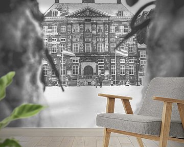 City Hall 's-Hertogenbosch in the snow by Frederike Heuvel